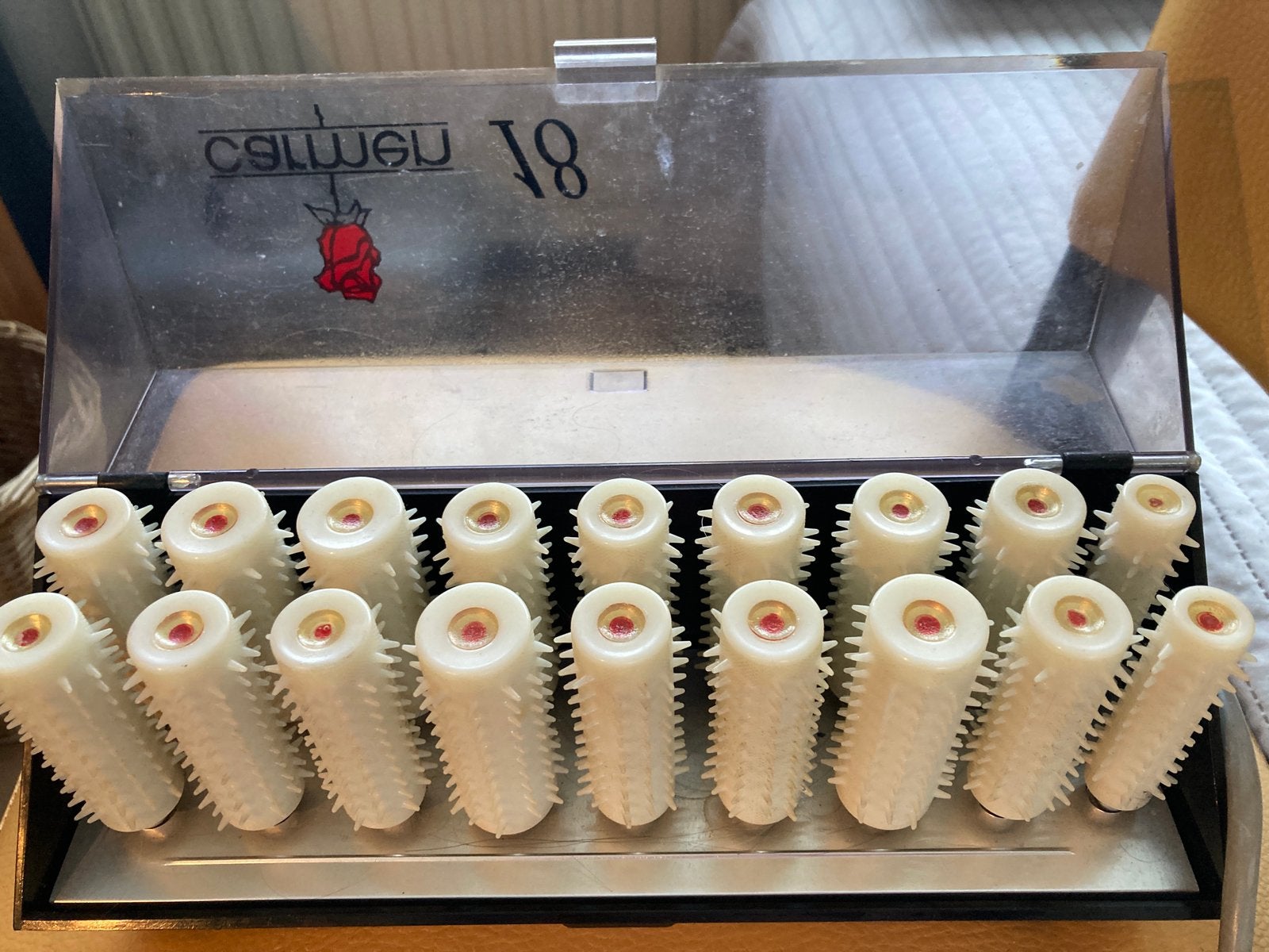 Originele Carmen krul set voor €10, Ophalen, Gebruikt, Krultang of Stijltang