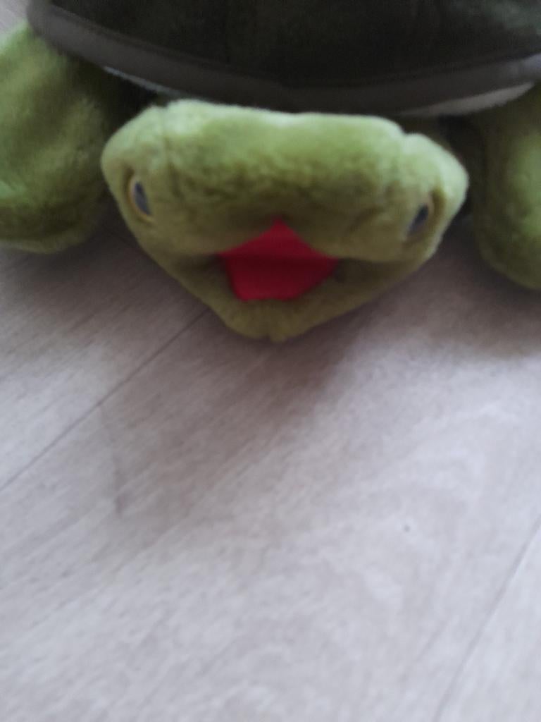 Folkmanis Puppets Schildpad Handpop grt - Zo goed als nieuw, Kinderen en Baby's, Speelgoed | Knuffels en Pluche, Ophalen of Verzenden