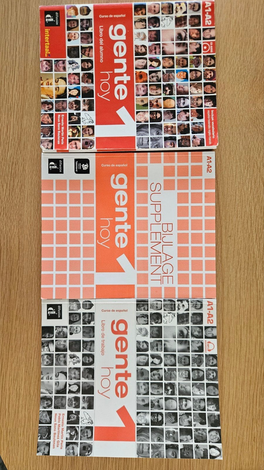 Spaanse leerboeken en werkboek A1-A2 - Gente Hoy 1, Boeken, Ophalen, Spaans, Zo goed als nieuw, Ernesto Martín Peris, Neus Sans Baulenas