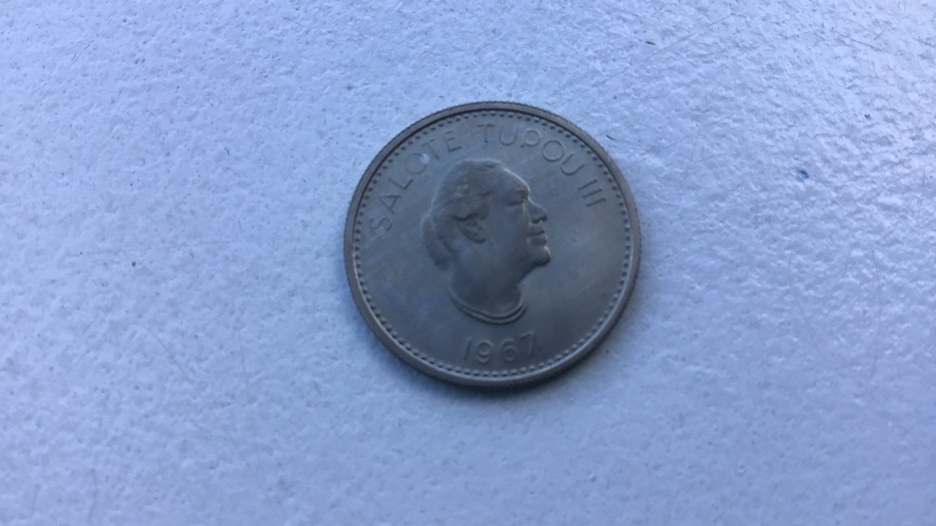 Tonga 5 senti 1967., Postzegels en Munten, Ophalen of Verzenden