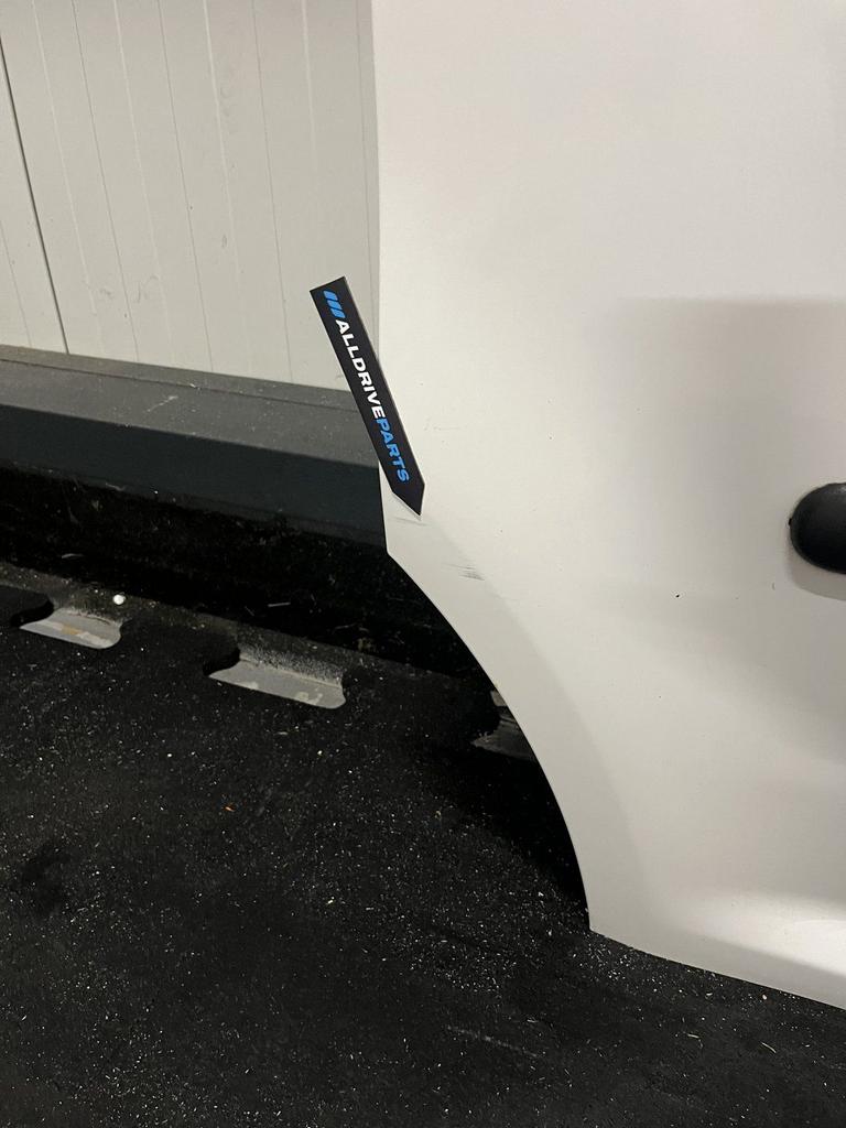 VW Volkswagen Caddy Schuifdeur rechts wit LB9A 2K5843108B, Gebruikt, -, -, Rechts