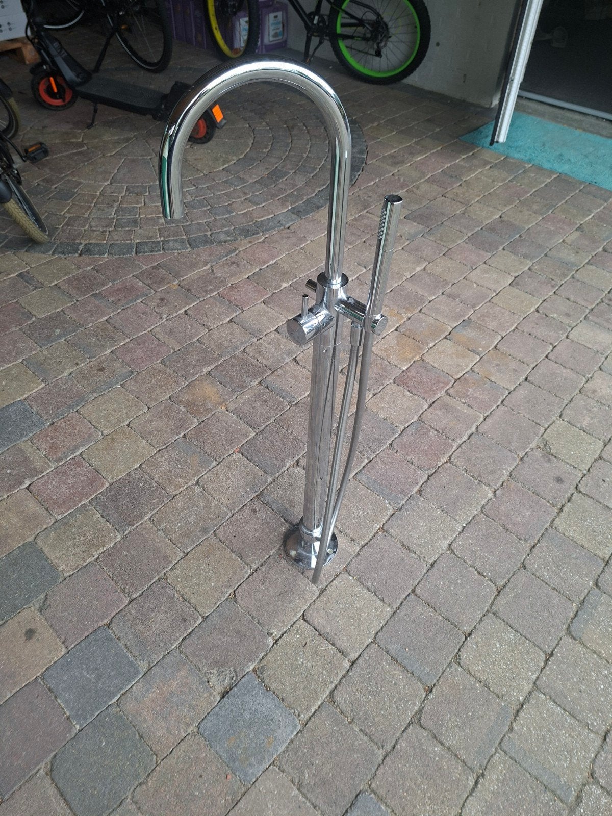 Vrijstaande badkraan met handdouche, Ophalen of Verzenden