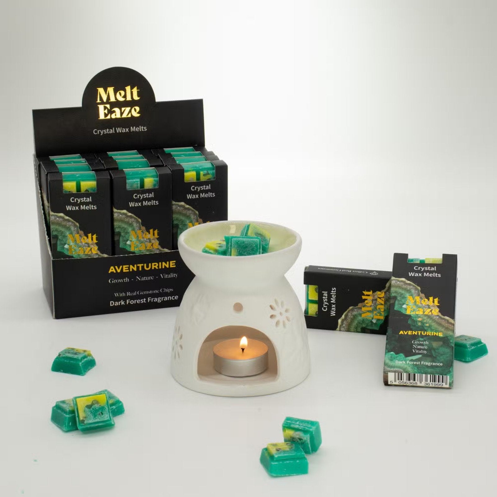 Edelsteen Waxmelts  - Aventurijn, Verzenden, Nieuw, Groen, Overige materialen