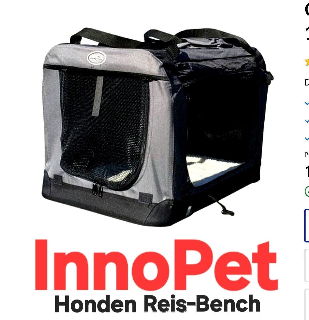 HONDEN-BENCH  Reisbench Merk INNOPET, Ophalen, Zo goed als nieuw
