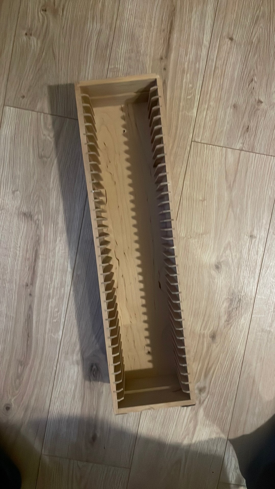 CD rek, Ophalen of Verzenden, Zo goed als nieuw, Hout, Cd's