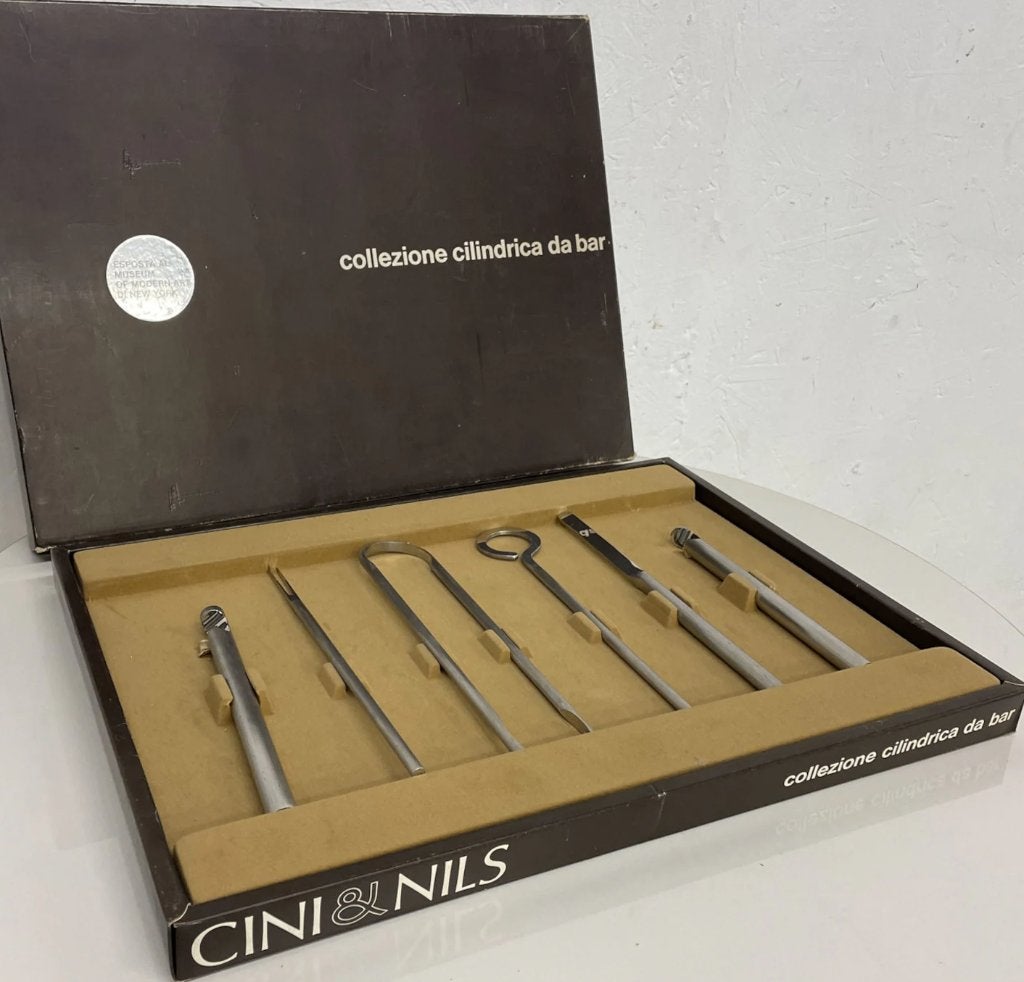Cini & Nils Cilindrische barset 1969, Antiek en Kunst, Ophalen of Verzenden