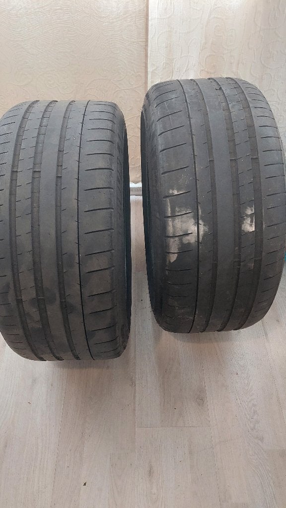 1x Michelin pilot super sport 255/40zr18(99Y +1x 245 40zr18, 255 mm, Band(en), Zomerbanden, Ophalen