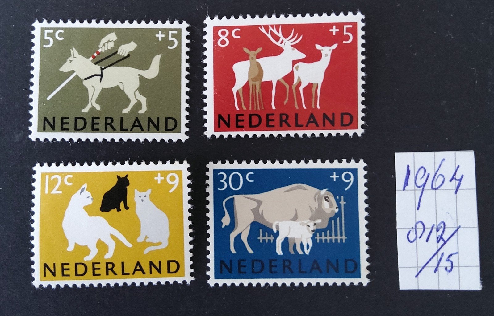 Zomerzegels 1964., Ophalen of Verzenden, Na 1940, Postfris