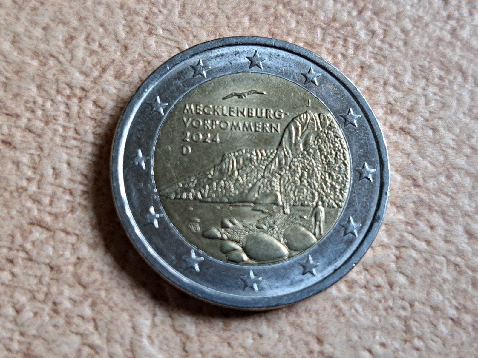 €2 cc Duitsland Koningsstoel 2024 (J), Ophalen of Verzenden, Duitsland, 2 euro