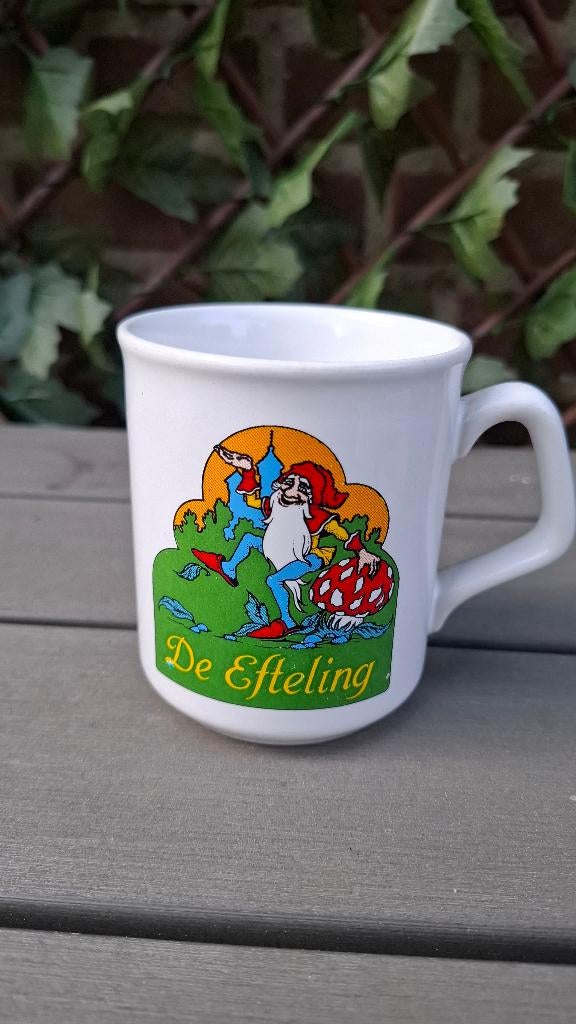 Oude Efteling mok, Ophalen, Zo goed als nieuw, Gebruiksvoorwerp