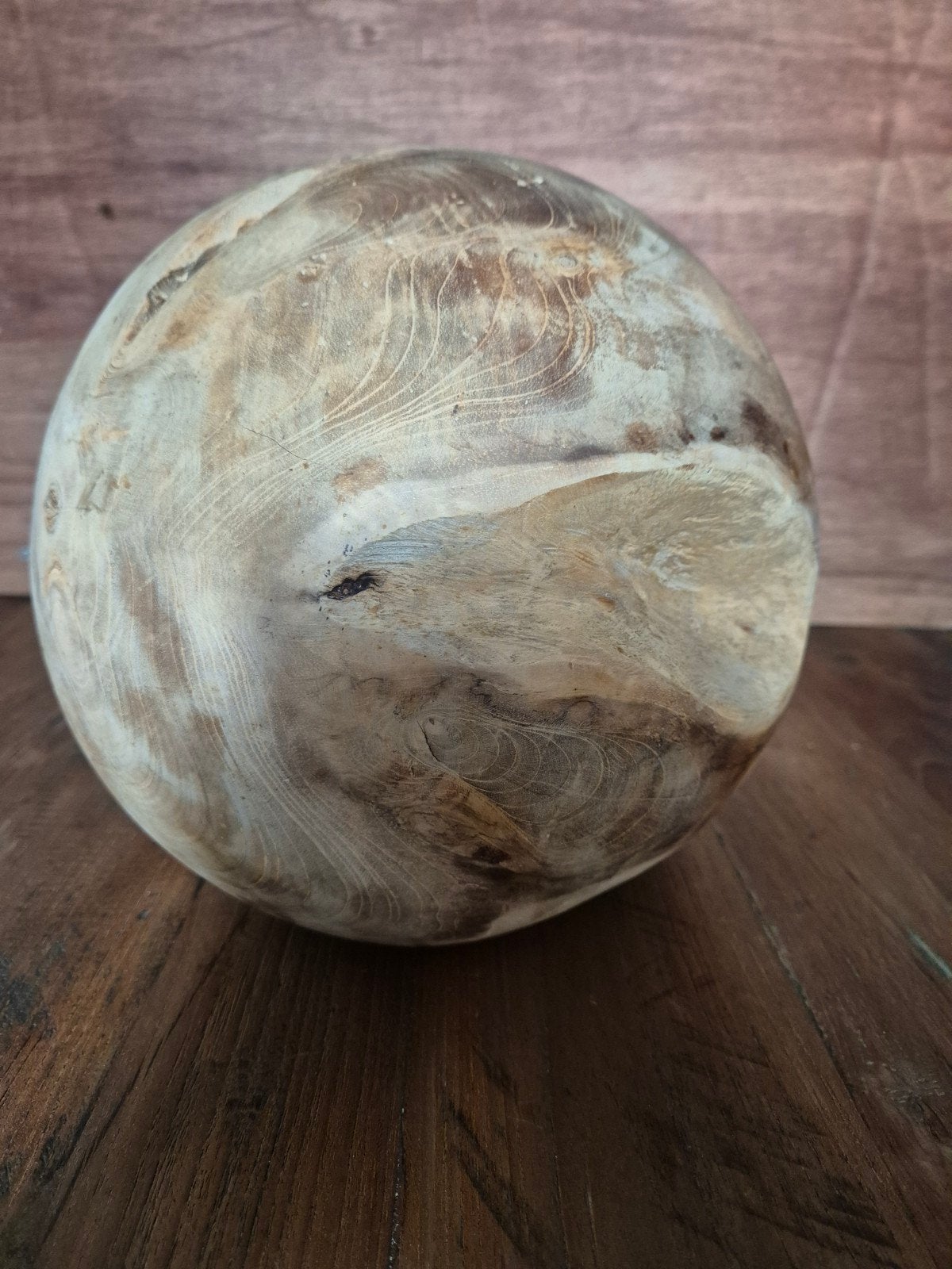 houten bal, Ophalen of Verzenden