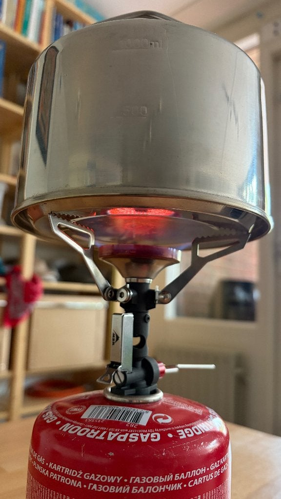 MSR waterketel theepot, Caravans en Kamperen, Kampeeraccessoires, Zo goed als nieuw, Ophalen of Verzenden