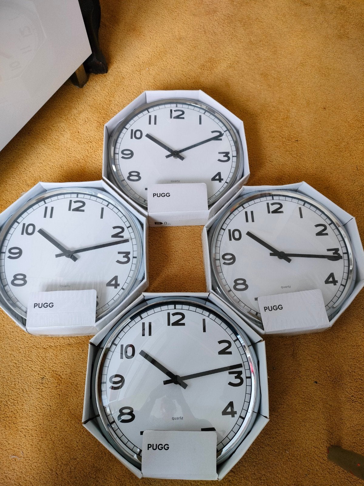 pugg klokken ,ikea, Ophalen of Verzenden, Nieuw