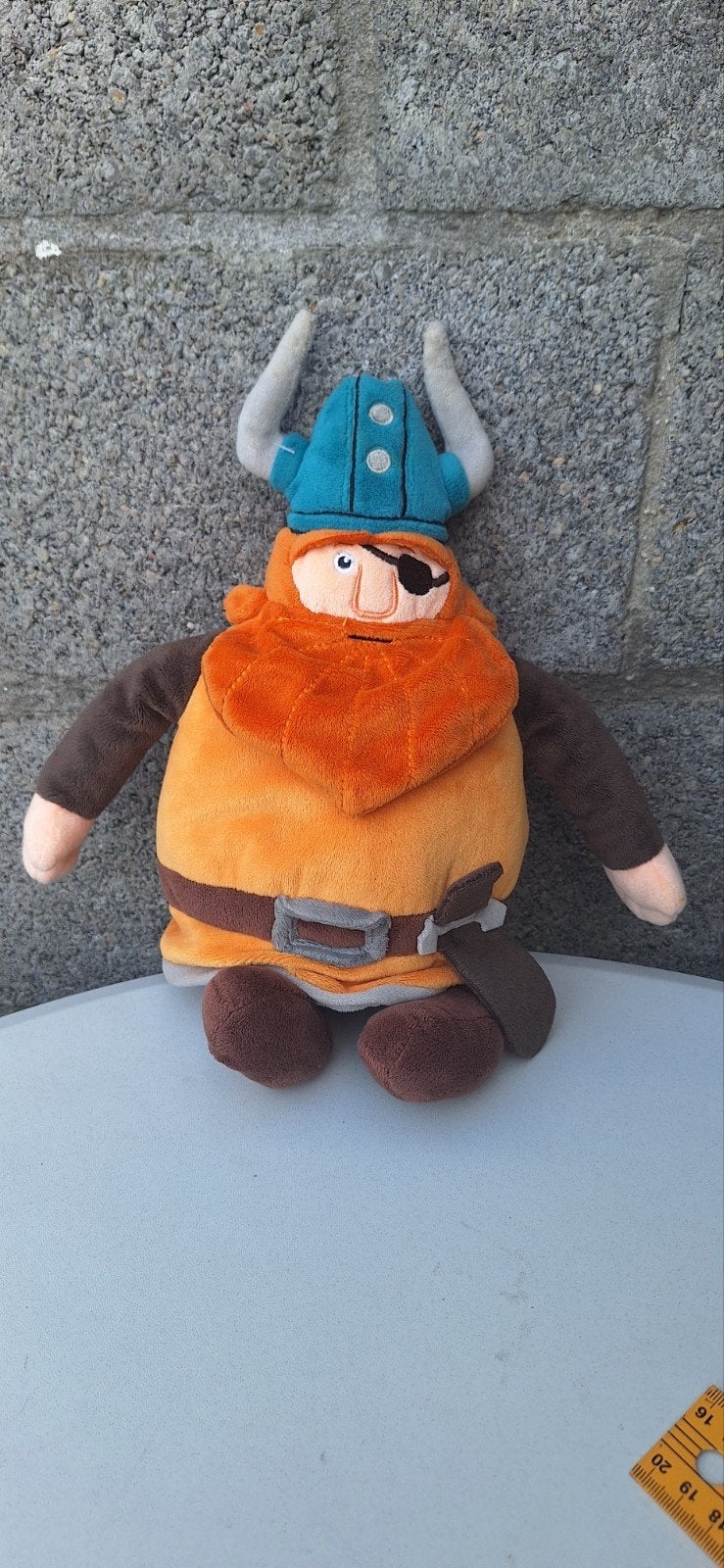 Wickie de viking knuffel (19926), Actiefiguur of Pop, ., Ophalen of Verzenden, Belgie
