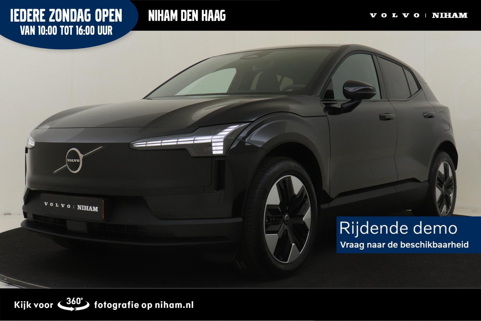 Volvo EX30 SINGLE MOTOR PLUS 51 kWh -HARMAN/KARDON|CLIMATE|P, Auto's, Volvo, Automaat, Achterwielaandrijving, Leder en Stof, Zwart