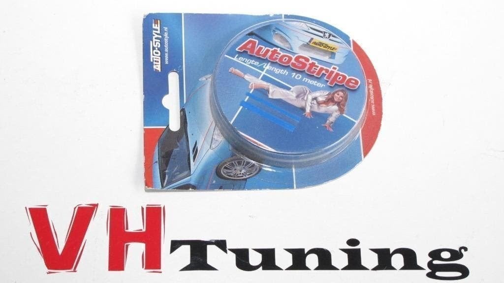 Autostyle SY C3505 Universele zelfklevende striping  Blauw, Ophalen of Verzenden, Nieuw