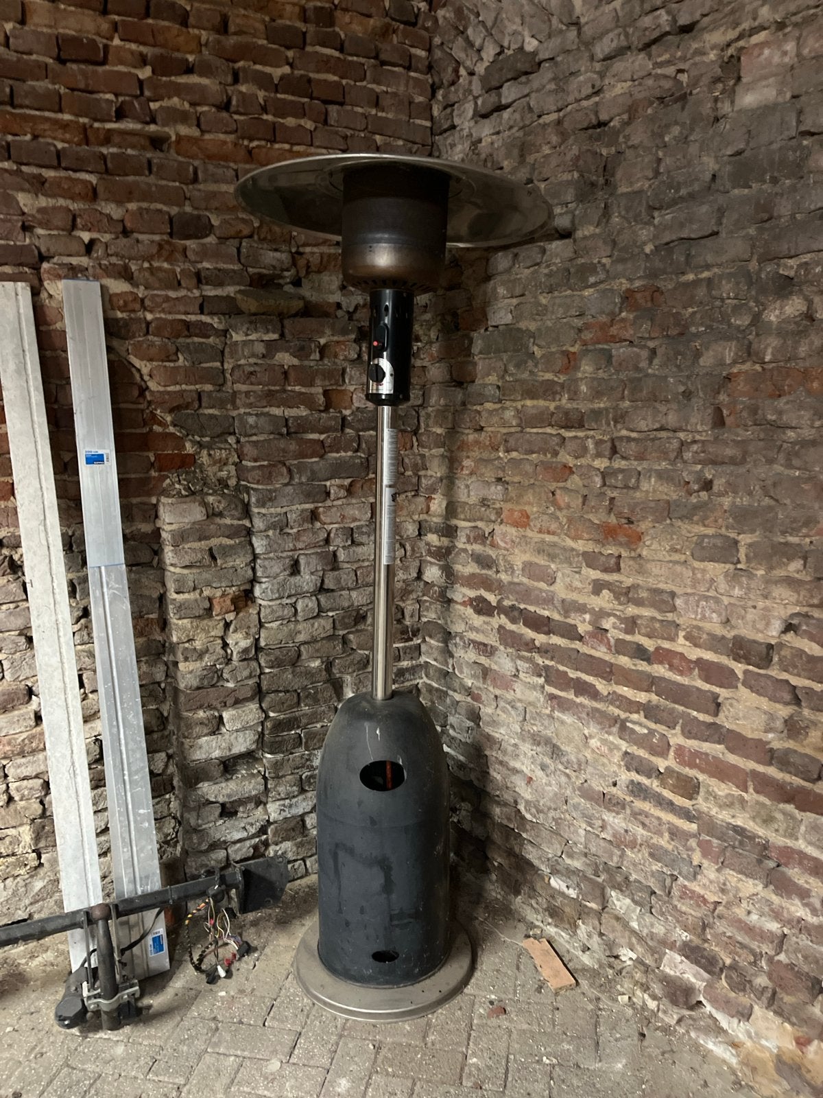 Terrasverwarmer op gas - Gebruikt, Tuin en Terras, Ophalen, Gebruikt, Gas, Vloer