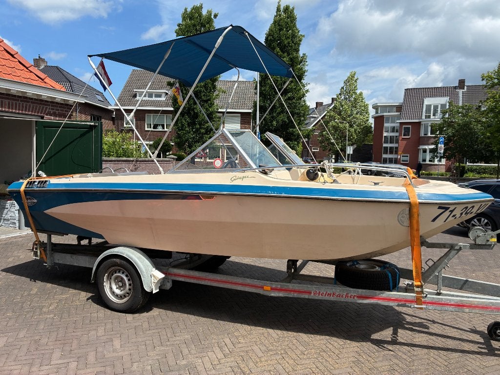 Glastron V187 Swinger met OMC 165 PK + Trailer, Watersport en Boten, Ophalen, Overige merken, Gebruikt, Binnenboordmotor
