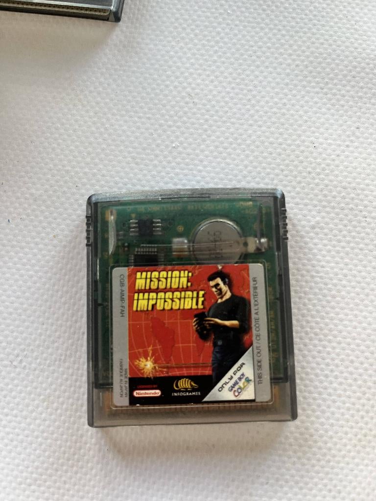 Gameboy Color - Mission impossible, Avontuur en Actie, Gebruikt, 1 speler, Ophalen of Verzenden
