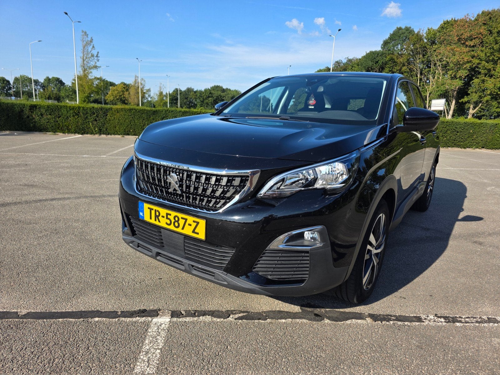 Peugeot 3008 1.2 Puretech 96KW/130PK Eat6 2018 Zwart, Stof, Zwart, 1199 cc, Zwart
