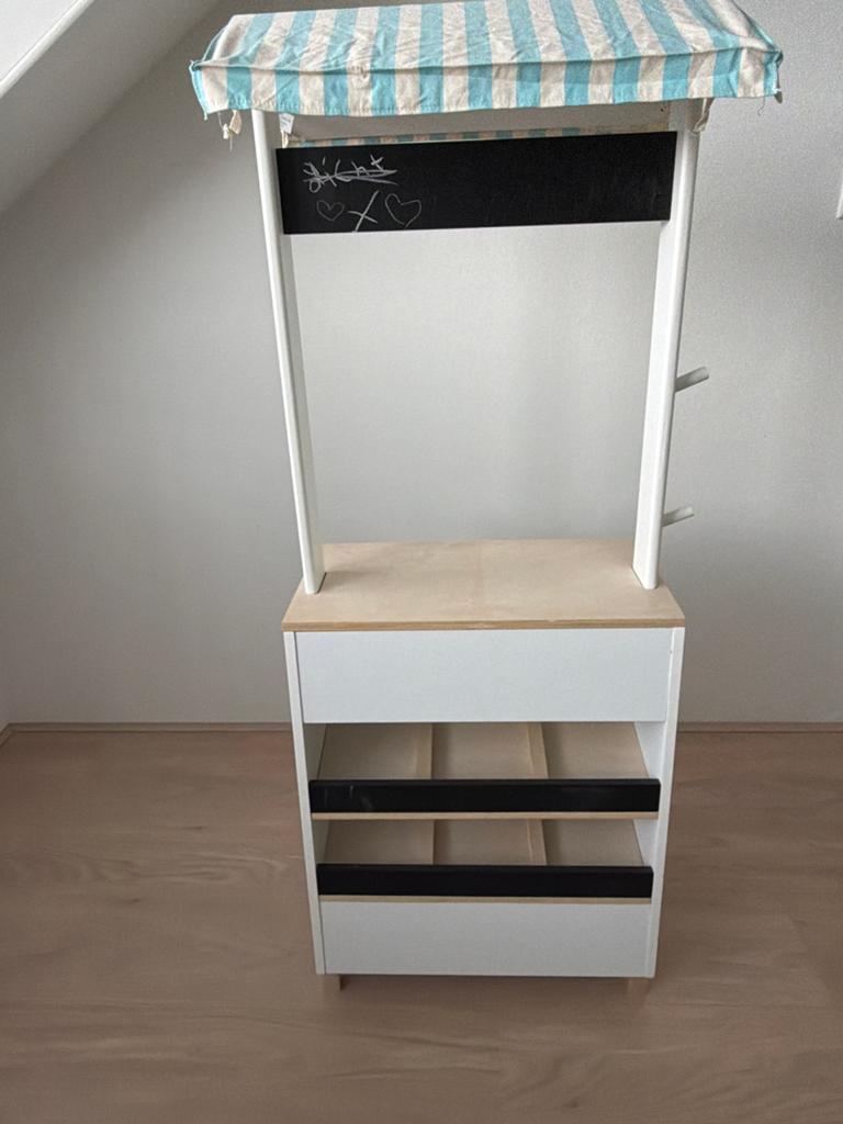 Speelhoed marktkraam, Kinderen en Baby's, Ophalen, Gebruikt, Hout, Speelkeuken