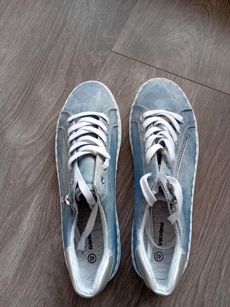 Nieuwe blauwe gympen maat 40, Ophalen of Verzenden
