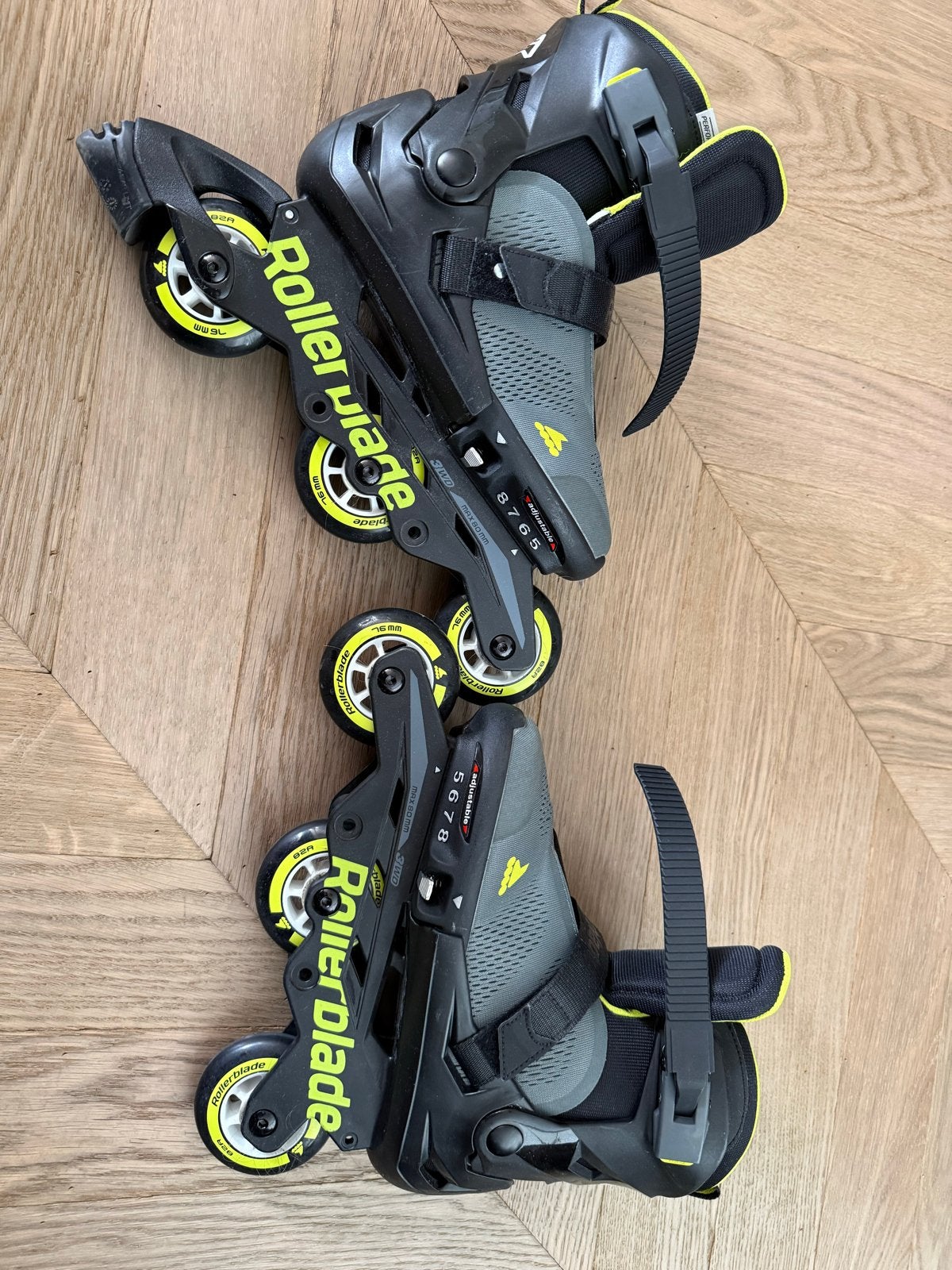 Rollerblade Microblade Free 3WD - Zo goed als nieuw, Verstelbaar, Kinderen, Ophalen of Verzenden, Zo goed als nieuw