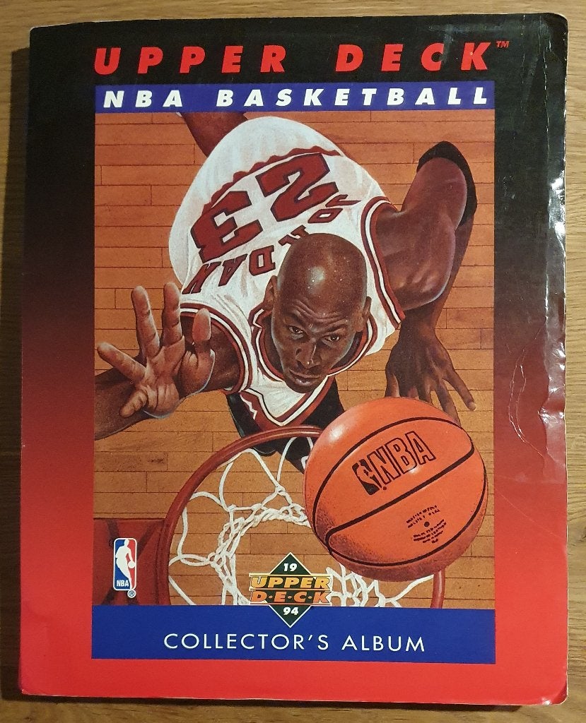 Upper Deck 93-94 NBA - 234 kaarten - Card, Ophalen of Verzenden, Zo goed als nieuw, Overige sporten, Spelerskaart
