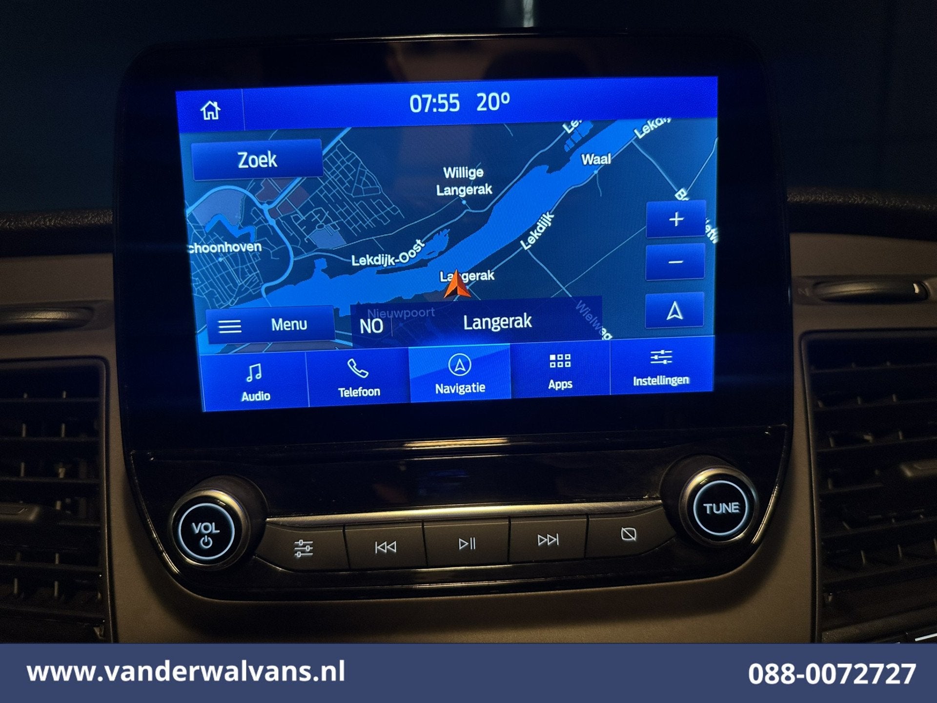 Ford Transit Custom 2.0 TDCI 105pk L2H1 Euro6 Airco | Camera, Auto's, Voorwielaandrijving, Dealer onderhouden, 4 cilinders, Wit