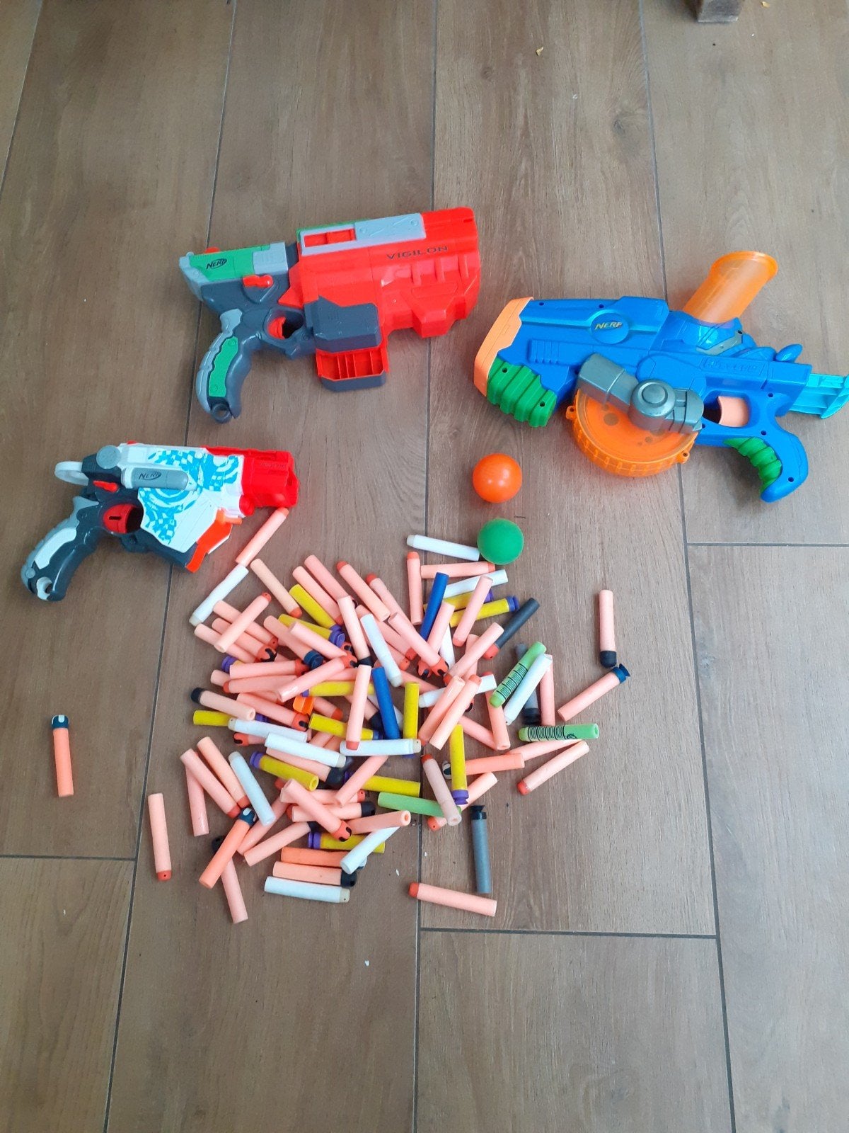 nerf pistolen, Ophalen of Verzenden, Gebruikt, Jongen of Meisje