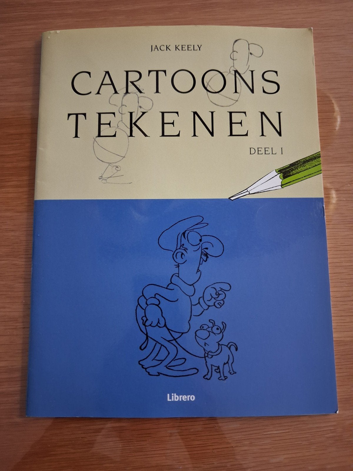 Cartoons Tekenen Deel I - Jack Keely, Ophalen of Verzenden, Gebruikt, Boek of Gids