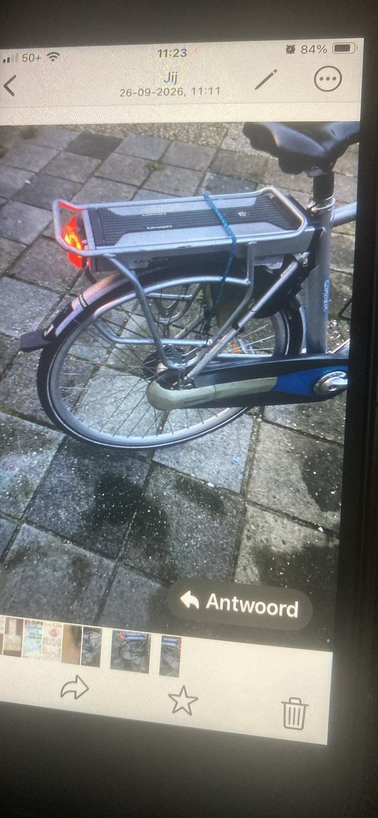 Union heren elektrische fiets, Ophalen, Zo goed als nieuw, 80 kg of meer