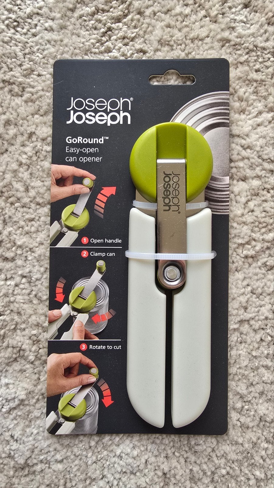 Joseph Joseph GoRound Blikopener - Nieuw in verpakking, Overige typen, Kunststof, Nieuw, Ophalen of Verzenden