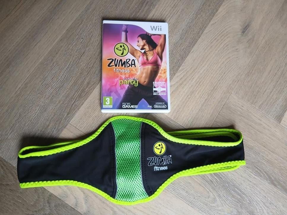 Zumba Fitness Join the Party Wii + Fitness Belt, Spelcomputers en Games, Games | Nintendo Wii, Ophalen, Eén computer, Zo goed als nieuw