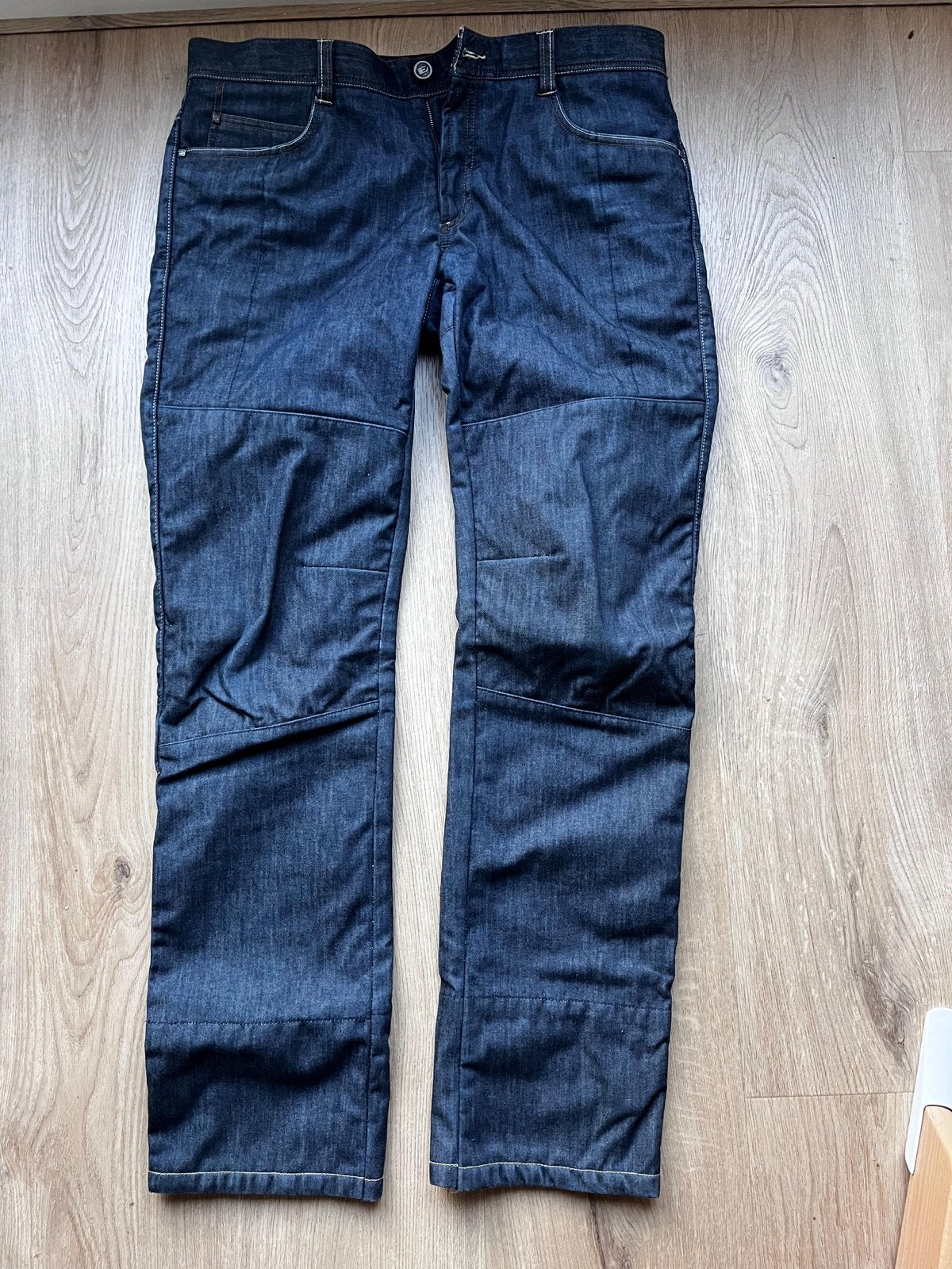 E-Squad Kevlar Motor Broek maat 38, Kleding | Heren, Spijkerbroeken en Jeans, Ophalen, Zo goed als nieuw, Blauw, Overige jeansmaten
