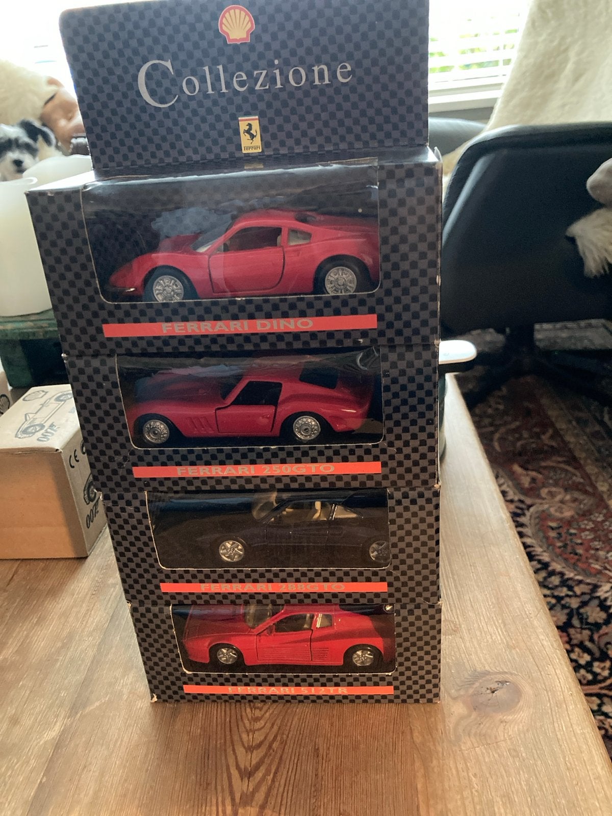 Shell Collezione Ferrari modelauto's - Set van 4, Ophalen of Verzenden, Nieuw, Auto, Overige merken