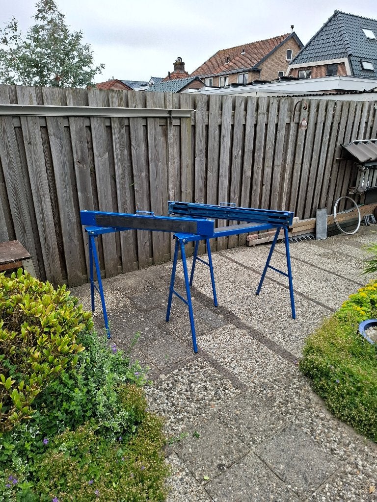 Vouwschragen, Ophalen, Gebruikt, 70 tot 120 cm, Inklapbaar
