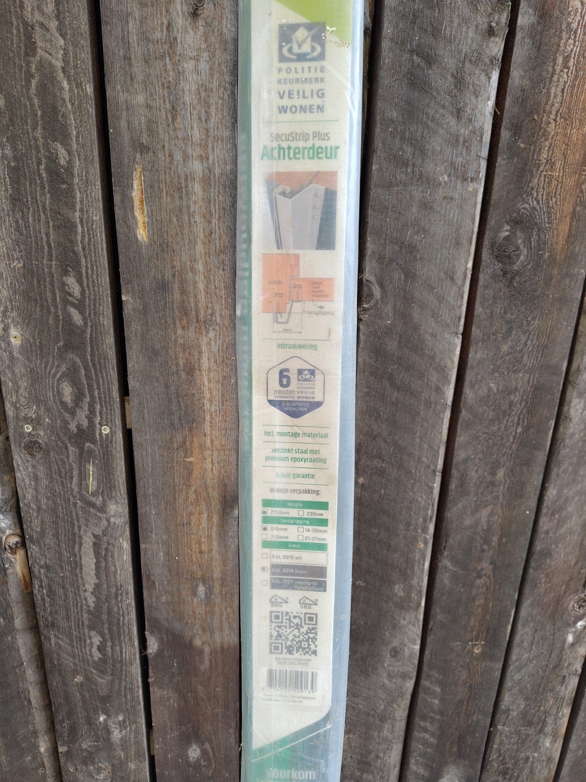 Anti-inbraakstrip SecuStrip Plus SKG+ achterdeur, Ophalen, Nieuw, Rvs, Overige typen