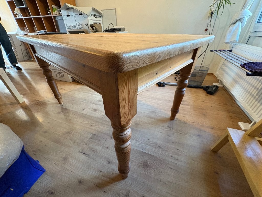 Franse eettafel GRATIS af te halen, Huis en Inrichting, Ophalen, Gebruikt, Frans, 100 tot 150 cm