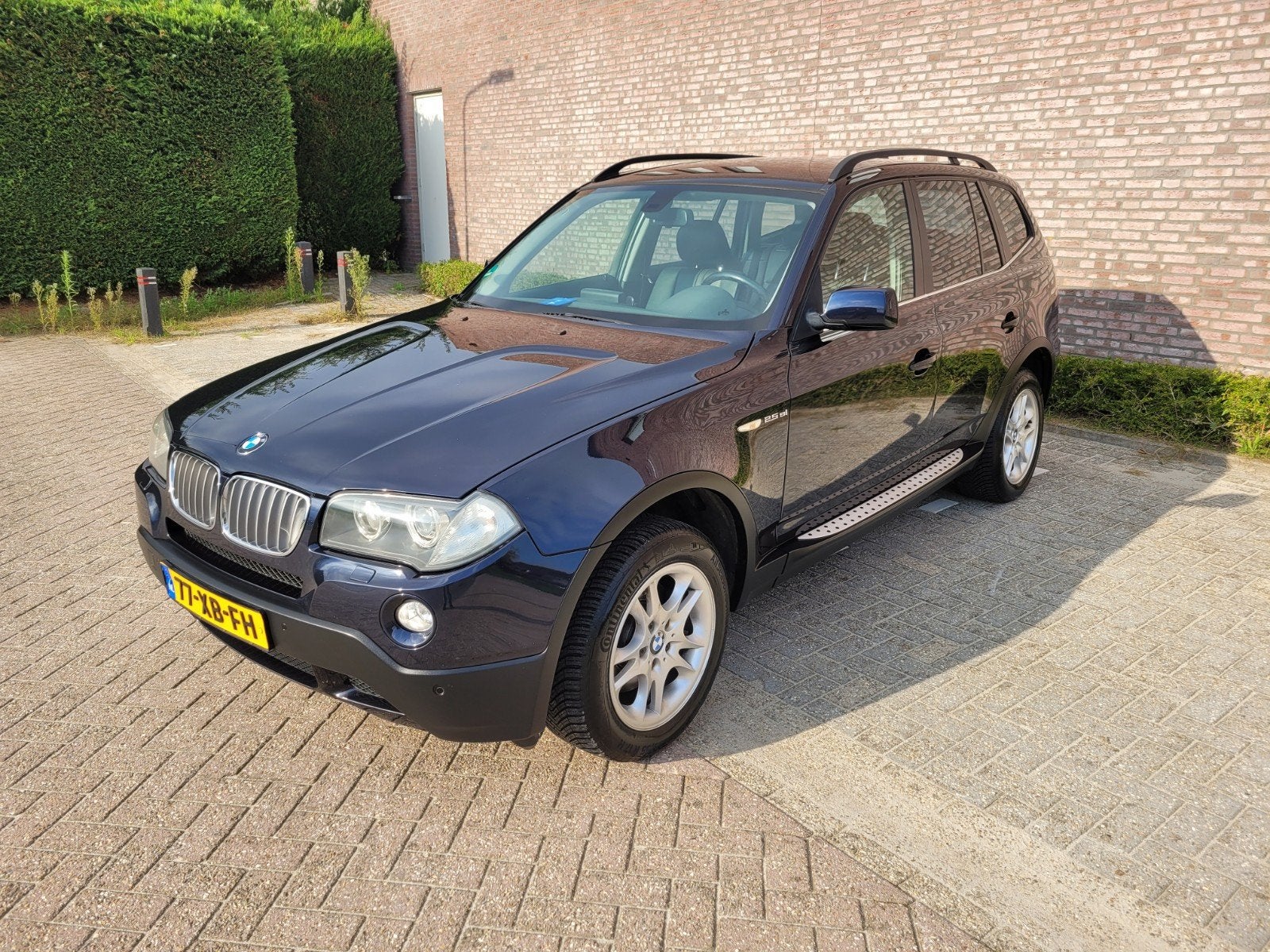 BMW X3 2.5 SI AUT 2007 Blauw NAP, Auto's, Automaat, 1730 kg, Achterwielaandrijving, 1800 kg