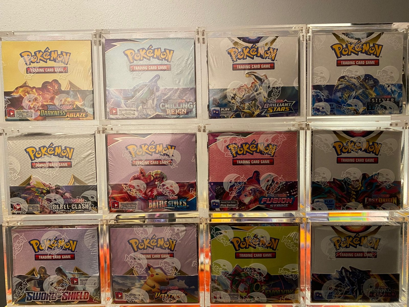 Sword & Shield complete booster boxen set, Ophalen of Verzenden, Nieuw, Boosterbox, Foil
