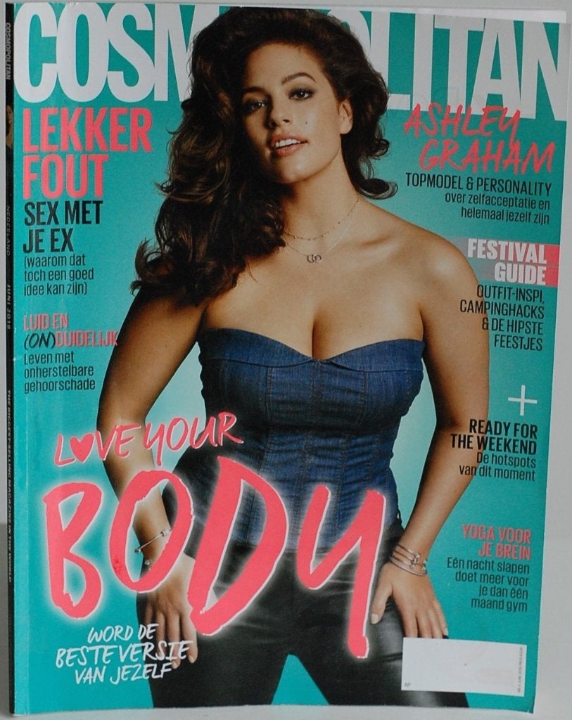 Cosmopolitan Magazine Juni 2018 - Ashley Graham, Verzenden, Zo goed als nieuw, Damesbladen
