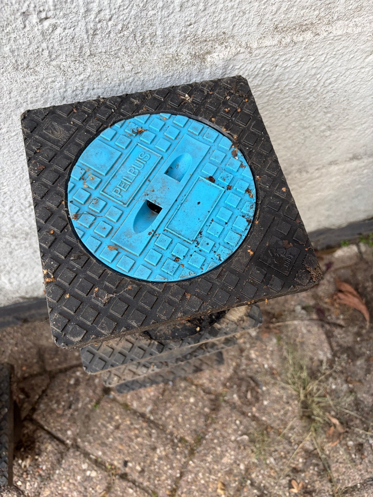 Peilbuispot watermeterput met deksel, Ophalen, Gebruikt