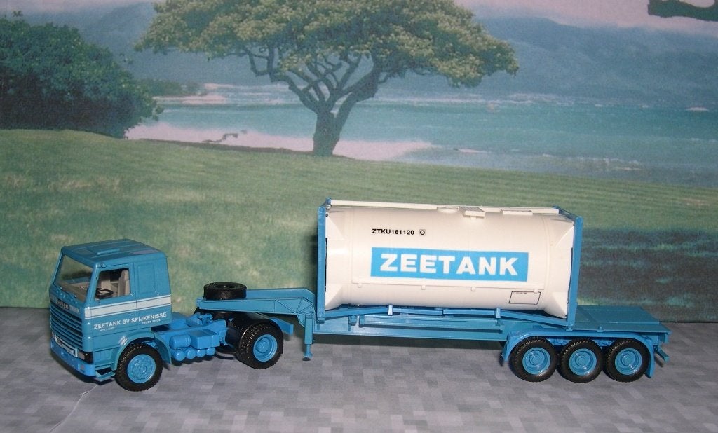 2x Nijman / Zeetank Containers.901349- Herpa 1/87, Ophalen of Verzenden, Nieuw, Bus of Vrachtwagen, Herpa