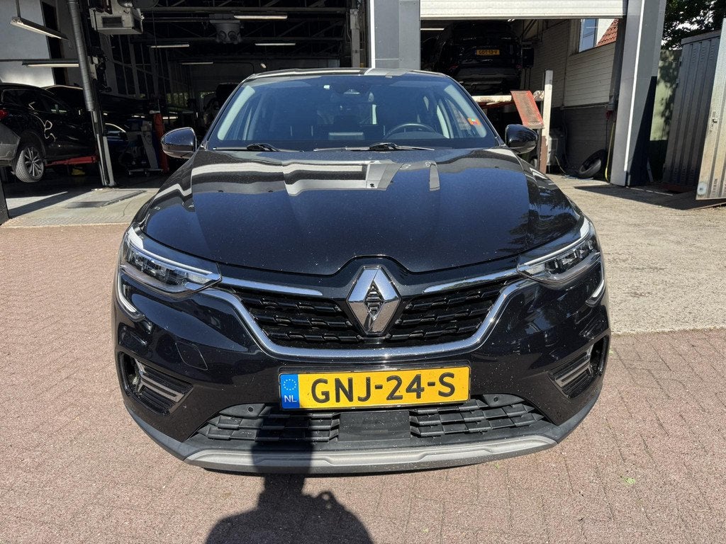 Renault Arkana 1.6 E-Tech hybrid 145 Techno+Pack Solid!, Arkana, Gebruikt, Euro 6, Leder en Stof
