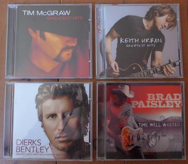 CD country pop -- 20 stuks, Ophalen of Verzenden, Gebruikt