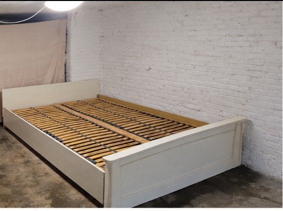 Gratis tweepersoonsbed in goede staat, Ophalen of Verzenden