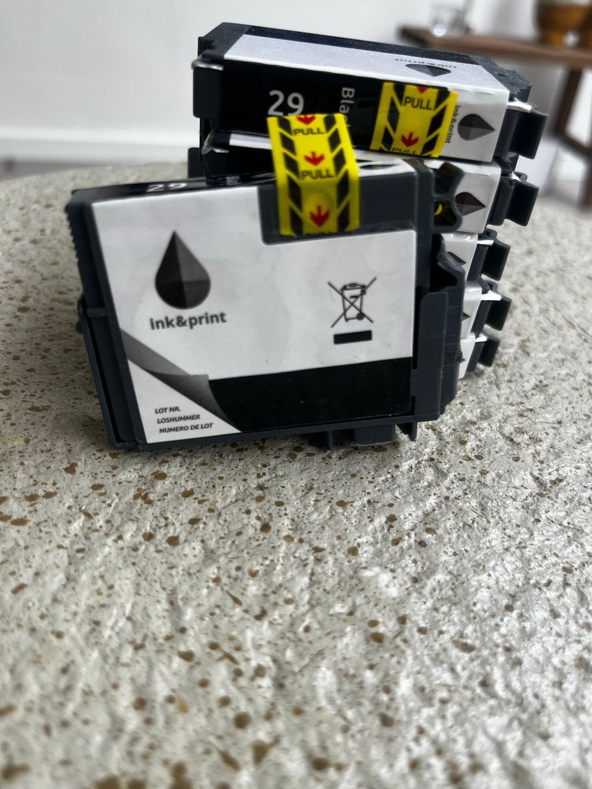 Ink & Print inktcartridges - Zwart (6 stuks), Ophalen of Verzenden, Nieuw, Cartridge