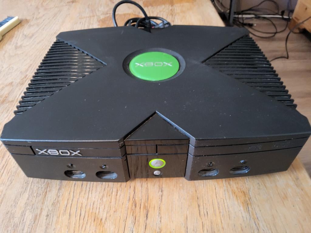 Xbox met controllers en spellen - werkt perfect!, Gebruikt, Overige genres, 1 speler, Ophalen of Verzenden