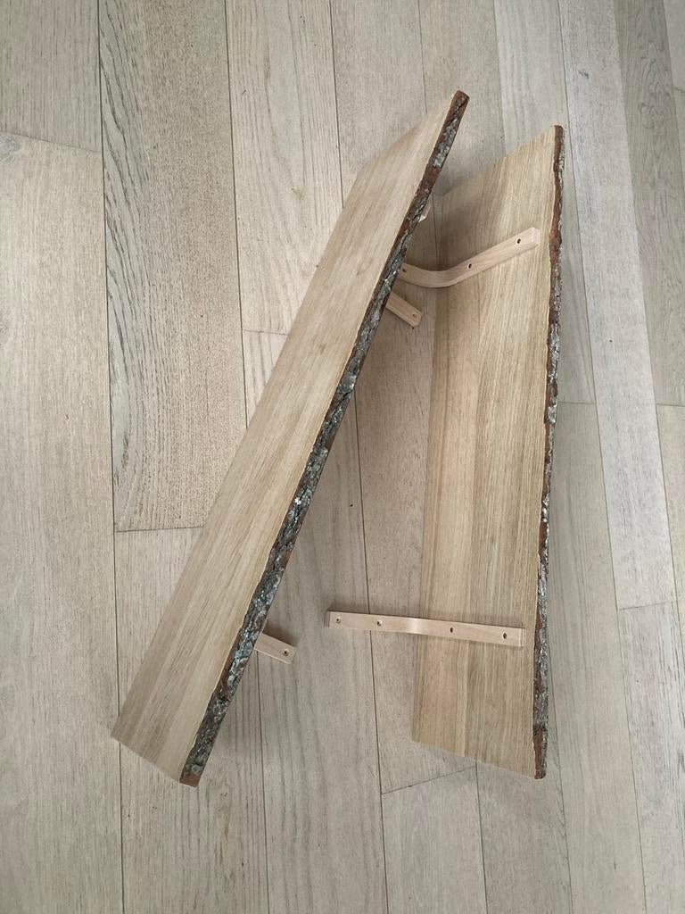 Eikenfineer paneel met schors - 80x23,5cm, Ophalen, Zo goed als nieuw